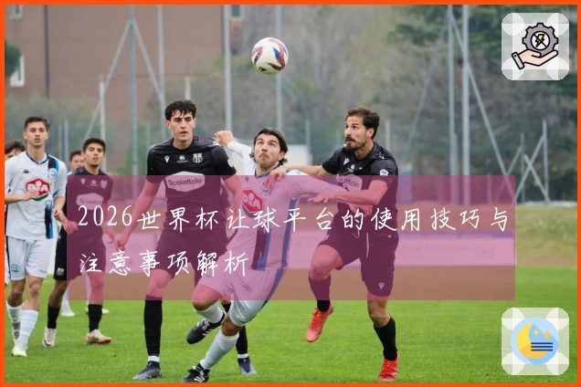 2026世界杯让球平台的使用技巧与注意事项解析